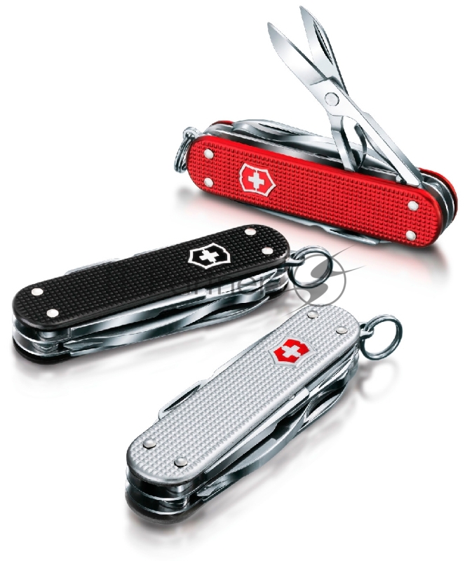 Нож перочинный Victorinox MiniChamp Alox (0.6381.26) 58мм 14функций серебристый