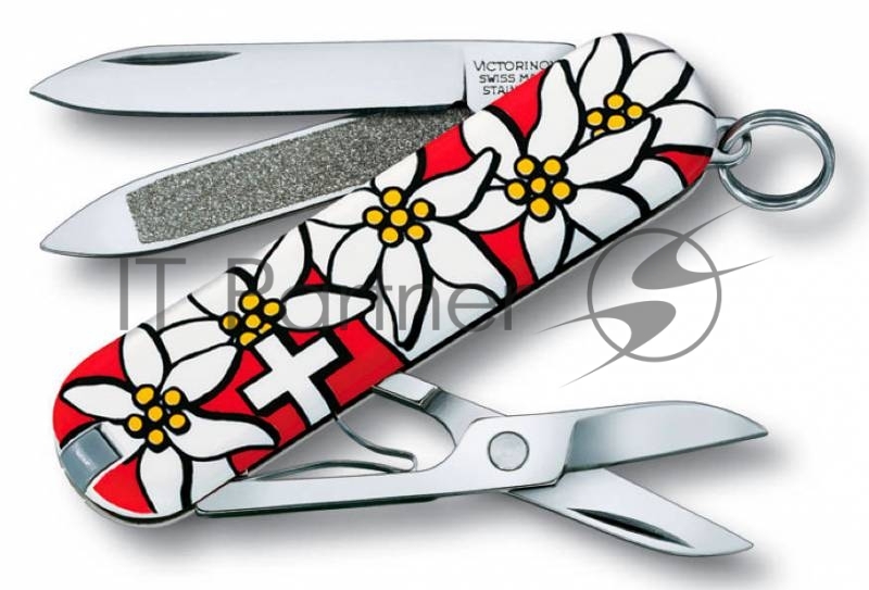 Нож перочинный Victorinox Classsic Edelweiss (0.6203.840) 58мм 7функций
