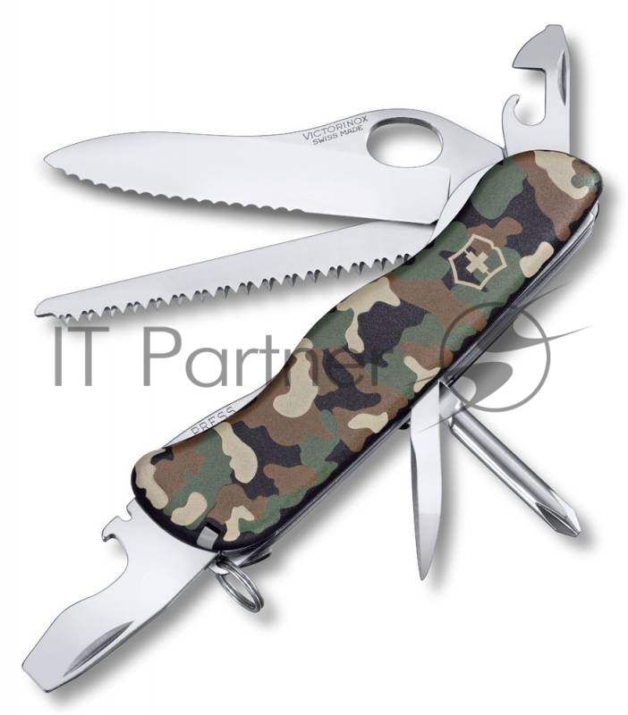 Нож перочинный Victorinox Trailmaster (0.8463.MW94) 111мм 12функций камуфляж карт.коробка