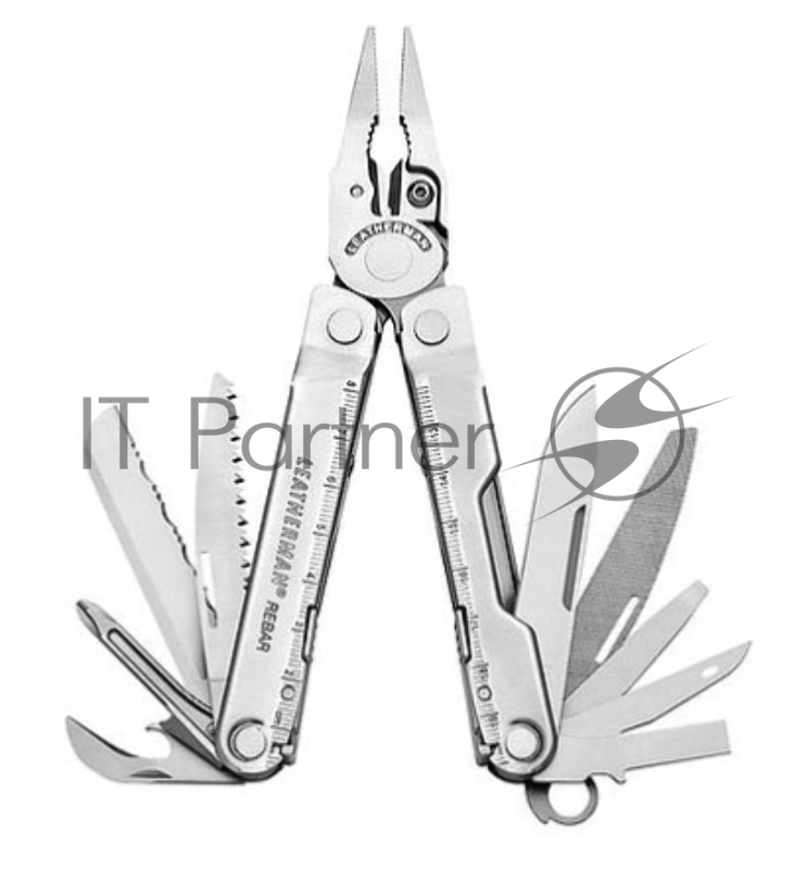 Мультитул Leatherman REBAR (831557) 101.6мм 17функций серебристый карт.коробка