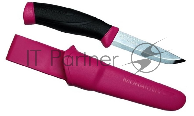 Нож Mora Companion (12157) стальной разделочный лезв.103мм прямая заточка малиновый