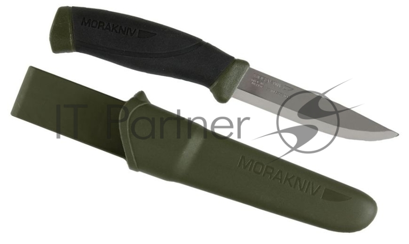 Нож Mora Companion MG (C) (11863) стальной разделочный лезв.104мм прямая заточка темно-зеленый