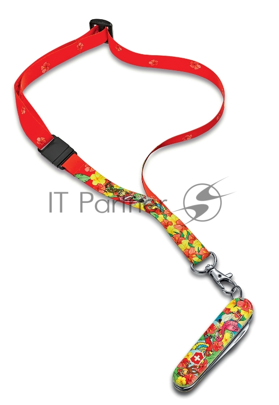 Нож перочинный Victorinox My First Victorinox Parrot Edition (0.2373.E3) 84мм 9функций красный/рисунок карт.коробка