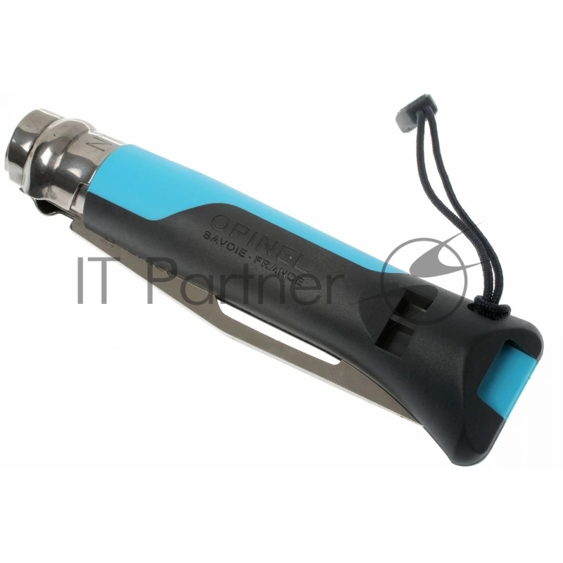 Нож перочинный Opinel Outdoor Earth №08 8VRI (001576) 190мм голубой/серый