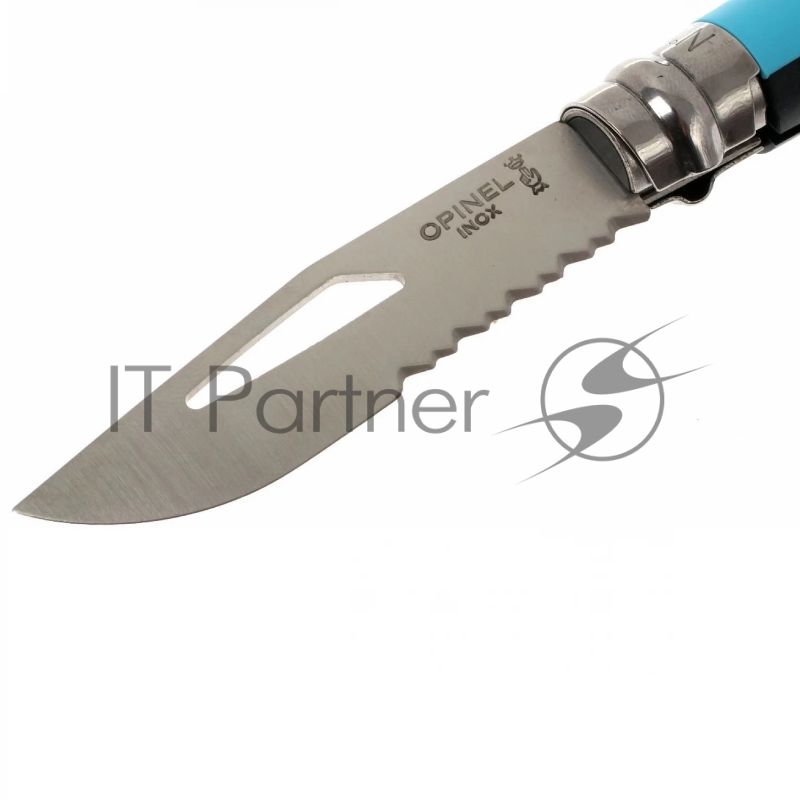 Нож перочинный Opinel Outdoor Earth №08 8VRI (001576) 190мм голубой/серый