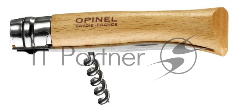 Нож перочинный Opinel Tradition №10 10VRI со штопором (001410) 230мм дерево