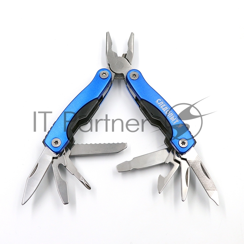 Мультитул (плоскогубцы) СЛЕДОПЫТ, мал., 9 предметов, в чехле, в коробке/100/