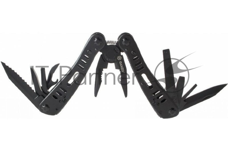 Мультитул Ganzo, 105x193 мм, 22 предмета, цв.чёрный