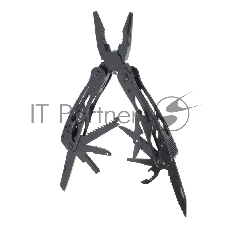 Мультитул Ganzo, 105x50х18 мм, 24 предмета, цв.чёрный