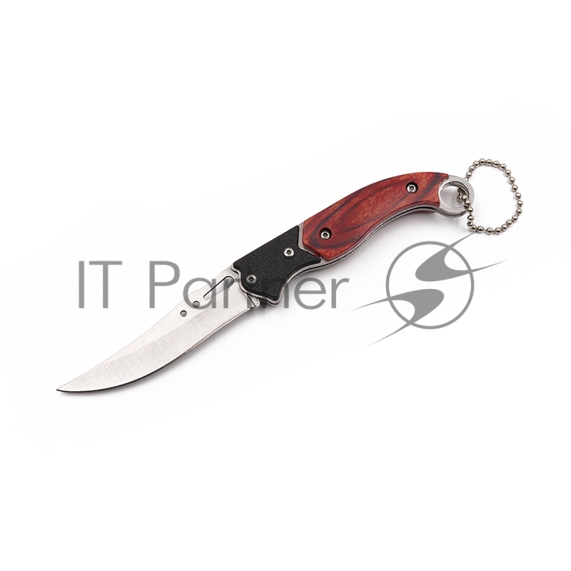 Нож туристический СЛЕДОПЫТ, деревянная ручка, дл. клинка 70 мм/360/