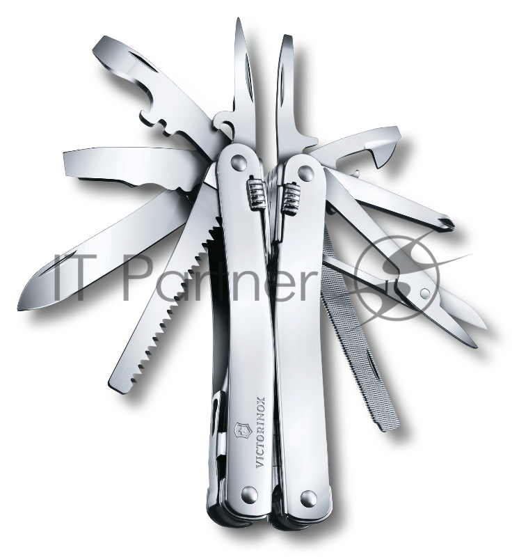 Мультитул Victorinox SwissTool Spirit X (3.0224.LB1) 105мм 26функц. серебристый блистер