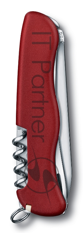 Нож перочинный Victorinox Cheese Master (0.8313.W) 111мм 8функц. красный карт.коробка