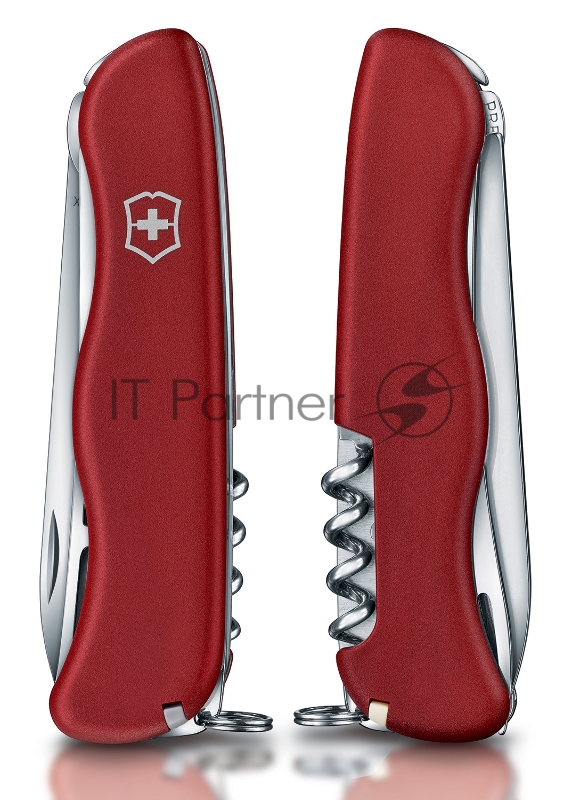 Нож перочинный Victorinox Cheese Master (0.8313.W) 111мм 8функц. красный карт.коробка