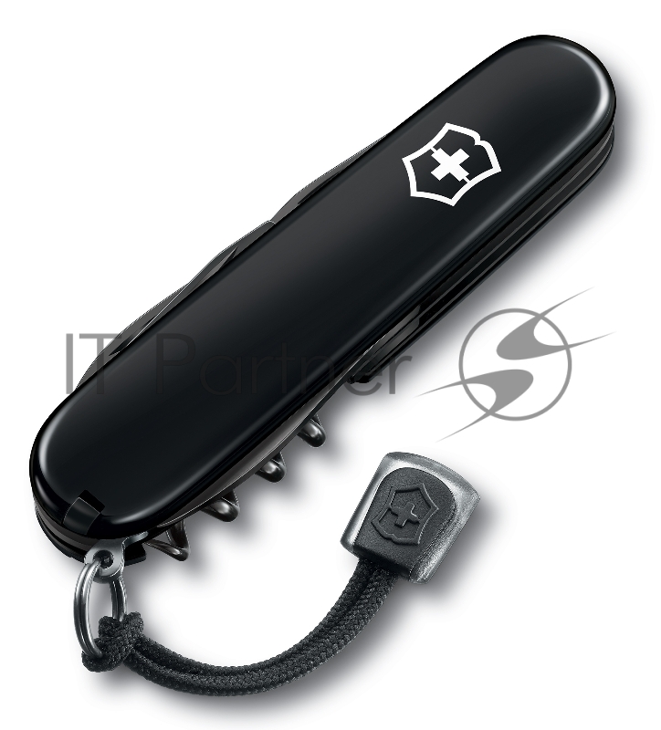 Нож перочинный Victorinox Spartan Onyx Black (1.3603.31P) 91мм 12функц. черный карт.коробка