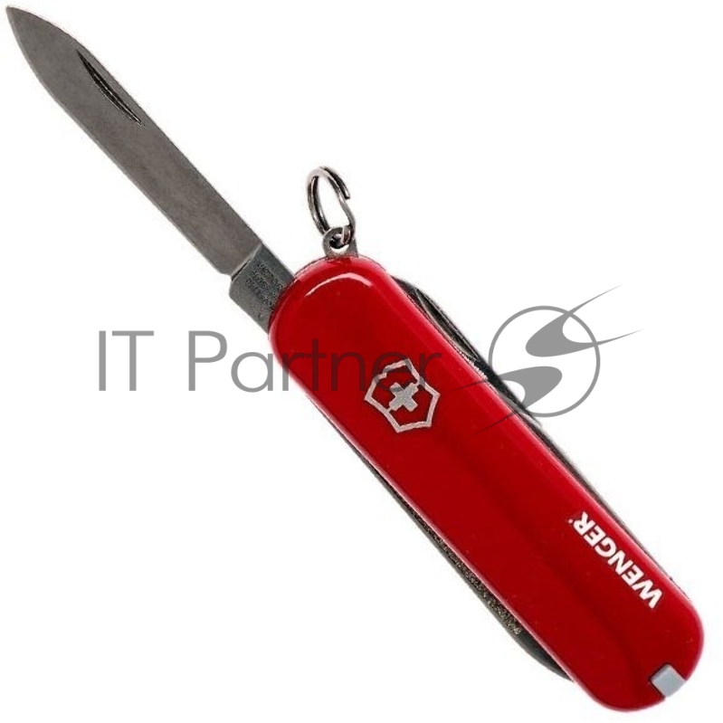 Нож перочинный Victorinox Wenger (0.6423.91) 65мм 7функц. красный карт.коробка