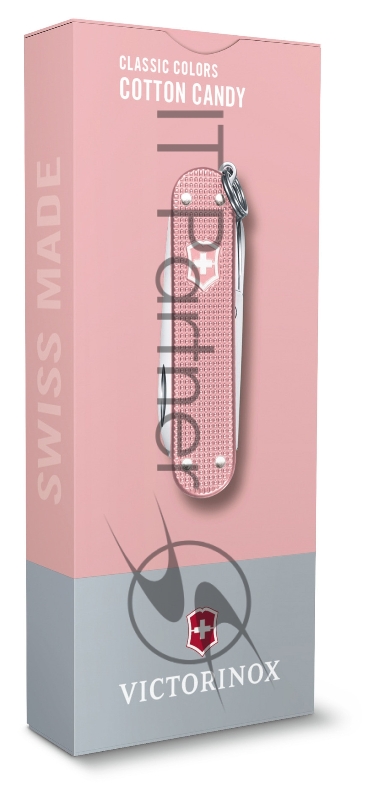 Нож перочинный Victorinox Classic Cotton Candy (0.6221.252G) 58мм 7функц. карт.коробка
