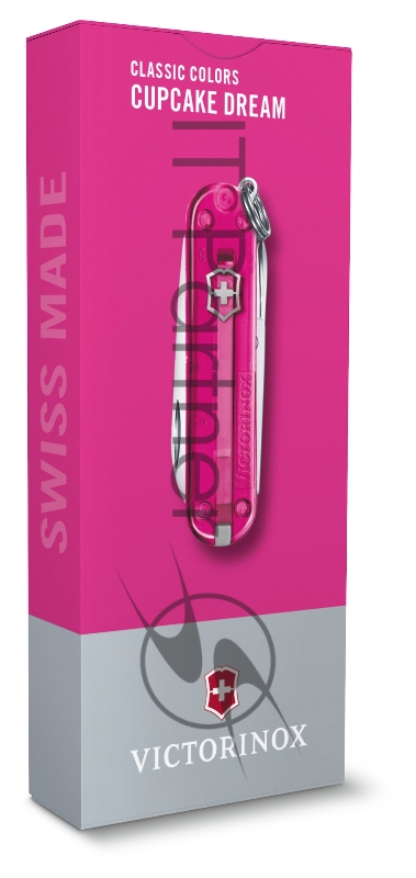 Нож перочинный Victorinox Classic Cupcake Dream (0.6223.T5G) 58мм 7функц. карт.коробка