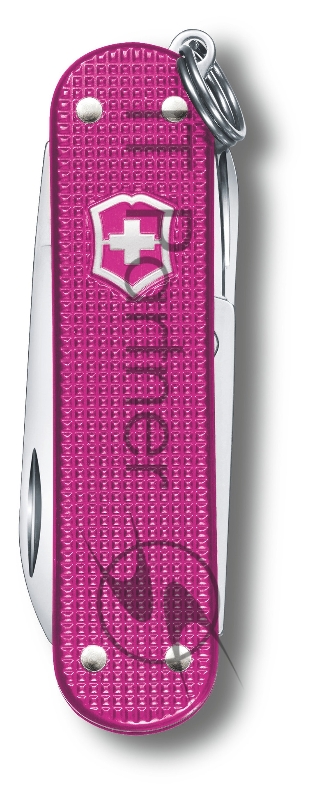 Нож перочинный Victorinox Classic Flamingo Party (0.6221.251G) 58мм 7функц. карт.коробка