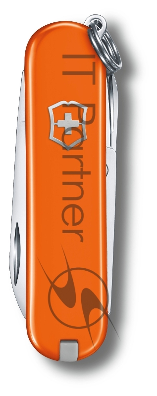 Нож перочинный Victorinox Classic Mango Tango (0.6223.83G) 58мм 7функц. карт.коробка