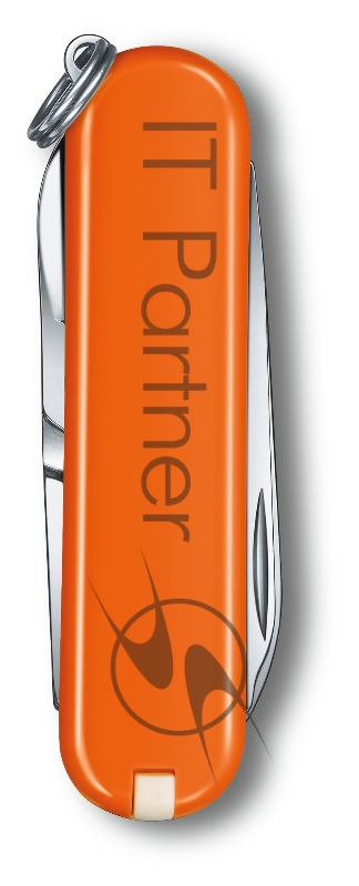 Нож перочинный Victorinox Classic Mango Tango (0.6223.83G) 58мм 7функц. карт.коробка