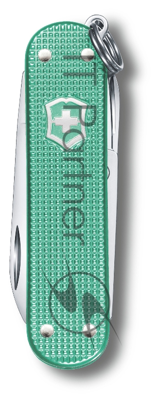 Нож перочинный Victorinox Classic Minty Mint (0.6221.221G) 58мм 7функц. карт.коробка