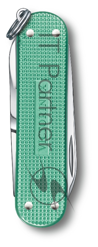 Нож перочинный Victorinox Classic Minty Mint (0.6221.221G) 58мм 7функц. карт.коробка