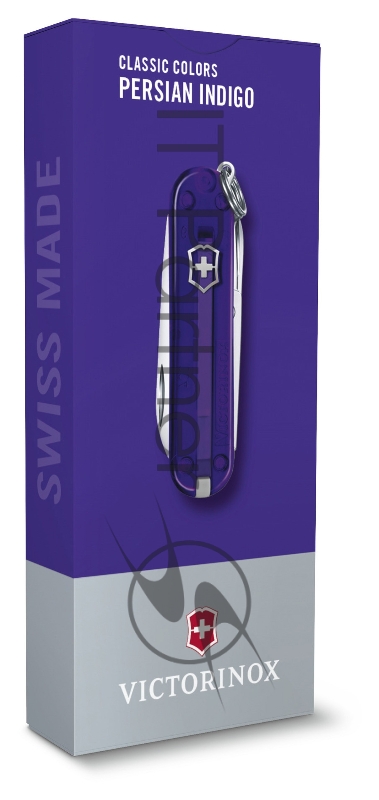 Нож перочинный Victorinox Classic Persian Indigo (0.6223.T29G) 58мм 7функц. карт.коробка