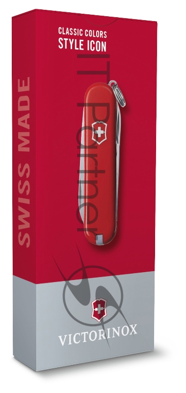 Нож перочинный Victorinox Classic Style Icon (0.6223.G) 58мм 7функц. карт.коробка