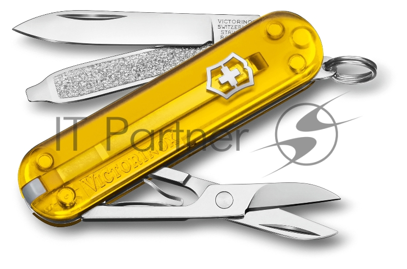 Нож перочинный Victorinox Classic Tuscan Sun (0.6223.T81G) 58мм 7функц. карт.коробка