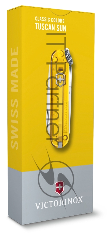 Нож перочинный Victorinox Classic Tuscan Sun (0.6223.T81G) 58мм 7функц. карт.коробка