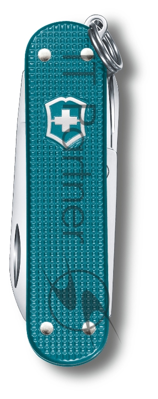 Нож перочинный Victorinox Classic Wild Jungle (0.6221.242G) 58мм 7функц. карт.коробка