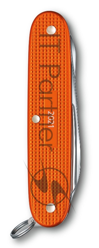 Нож перочинный Victorinox Pioneer X (0.8231.L21) 93мм 9функц. оранжевый подар.коробка
