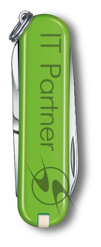 Нож перочинный Victorinox Classic Smashed Avocado (0.6223.43B1) 58мм 7функц. блистер