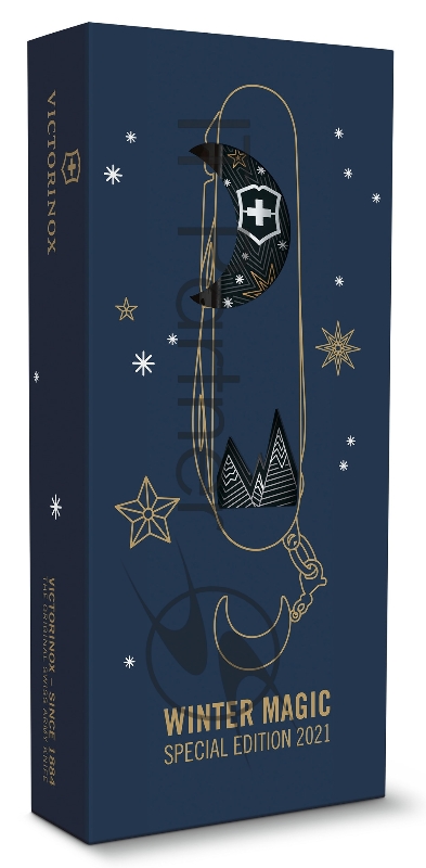 Нож Victorinox Climber Lite SE 2021, 91 мм, 17 функций, Winter Magic (подар. упаковка)