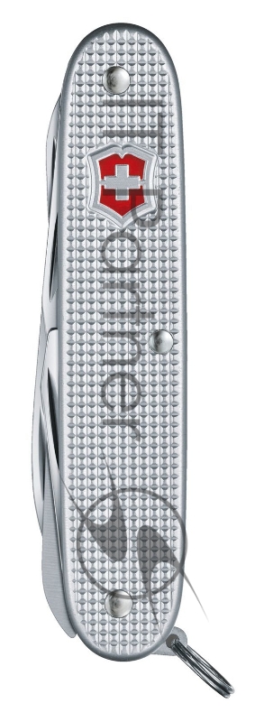 Нож Victorinox Farmer X Alox, 93 мм, 10 функций, алюминиевая рукоять, серебристый