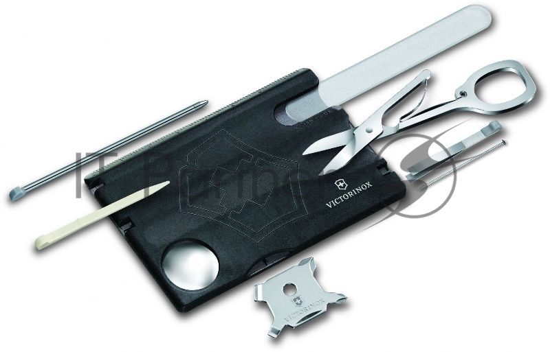 Швейцарская карточка Victorinox SwissCard Nailcare, черная