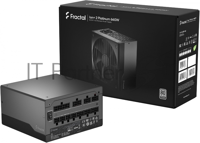 Блок питания Fractal Design ATX 650W ION+2 660 80+ platinum (24+4+4pin) APFC 140mm fan 10xSATA Cab Manag RTL
