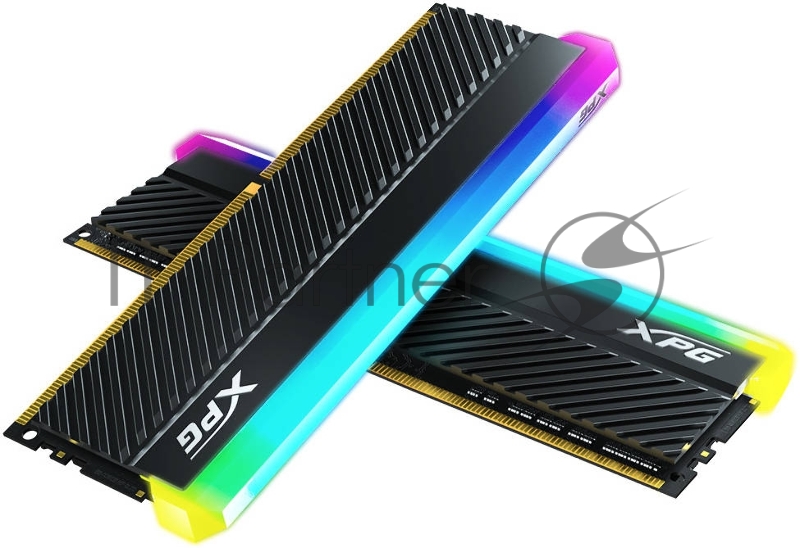 Модуль памяти 16GB ADATA DDR4 4400 DIMM XPG Spectrix D45G RGB Gaming Memory AX4U44008G19K-DCBKD45G Non-ECC, CL19, 1.35V, 2 x 8GB, RTL (935007)