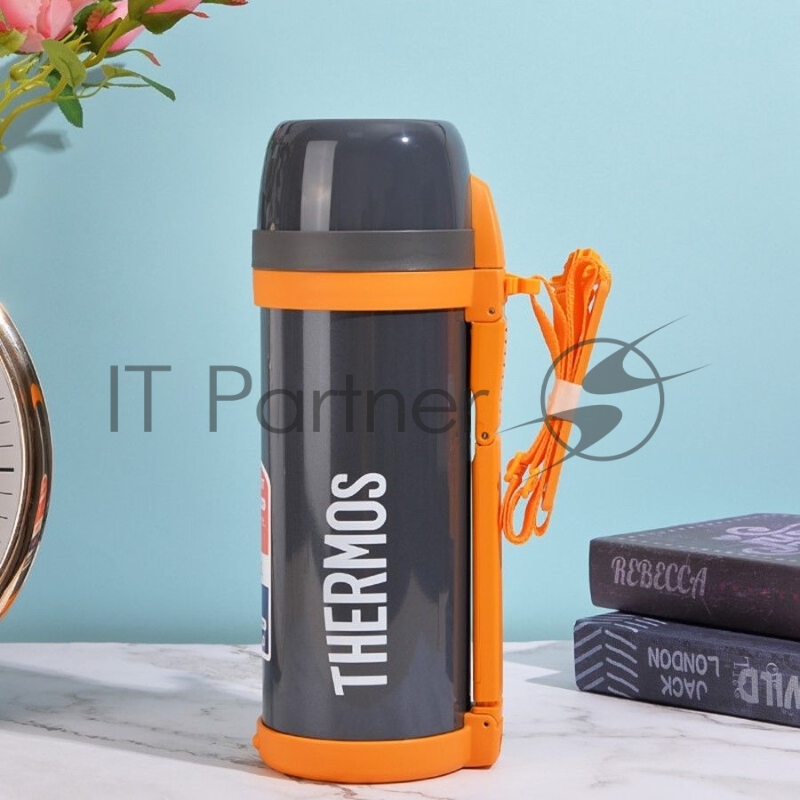 Термос универсальный (для еды и напитков) Thermos FDH-2005 Grey (2 литра), серый