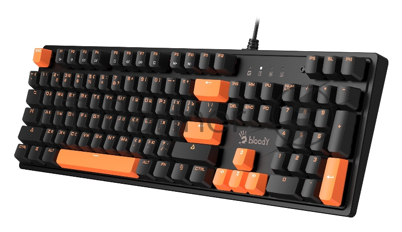 Клавиатура A4Tech Bloody S510 механическая черный