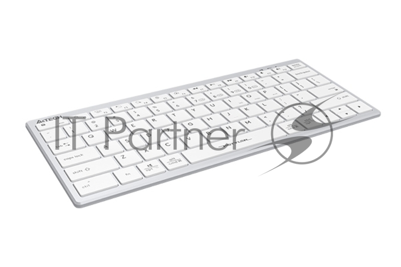 Клавиатура A4Tech Fstyler FBX51C белый USB беспроводная BT/Radio slim Multimedia