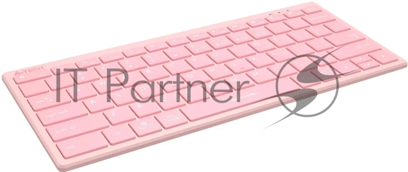 Клавиатура A4Tech Fstyler FBX51C розовый USB беспроводная BT/Radio slim Multimedia