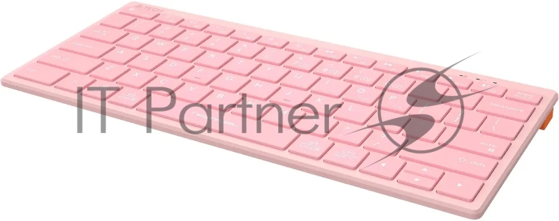 Клавиатура A4Tech Fstyler FBX51C розовый USB беспроводная BT/Radio slim Multimedia