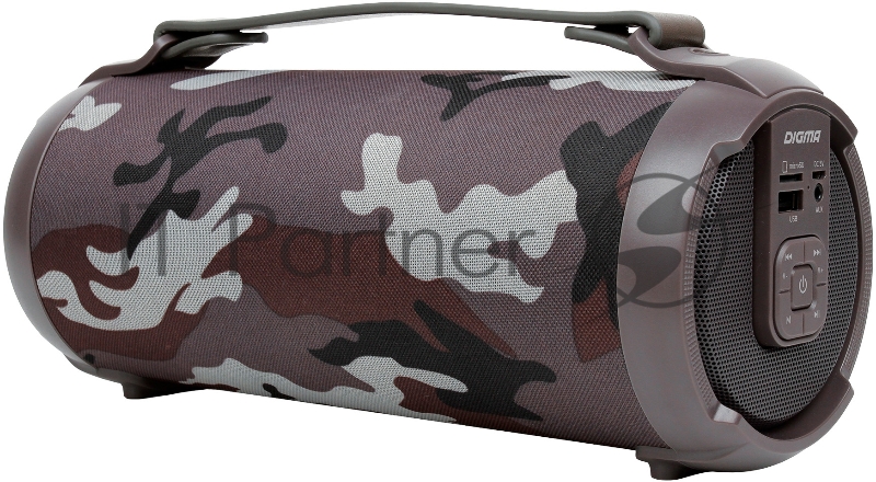 Колонка порт. Digma D-PS1520 камуфляж/камуфляж 16W 1.0 BT 10м 1500mAh (SP1520C)