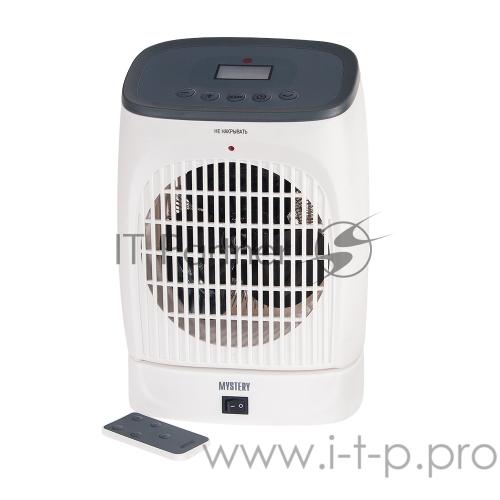 Обогреватели Тепловентилятор MYSTERY MCH-1024, 2 уровня мощности нагрева 1кВт/2кВт