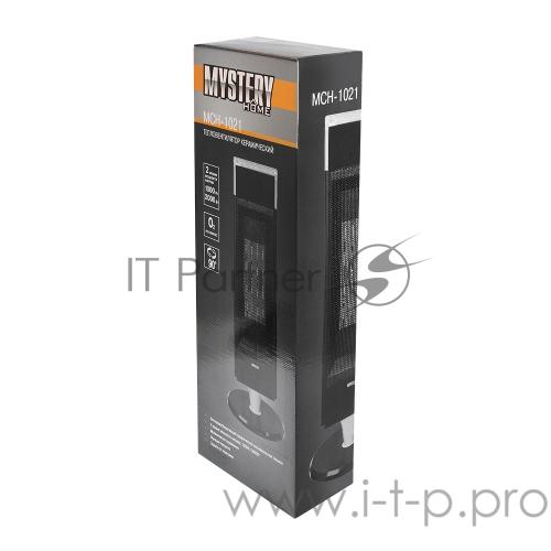 Обогреватели Обогреватель керамический MYSTERY MCH-1021, 2 уровня мощности нагрева 1000/2000 Вт