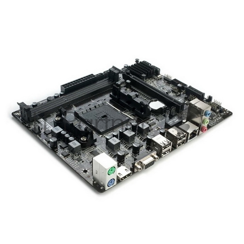 Материнская плата Colorful C.A68M-E V15, Socket FM2, AMD A68H, 2xDDR3-1600, D-SUB+HDMI, 1xPCI-Ex16, 1xPCI-Ex1, 4xSATA3, 6 Ch Audio, GLan, (4+2)xUSB2.0, (0+2)xUSB3.0, 2xPS/2, mATX, RTL {}
