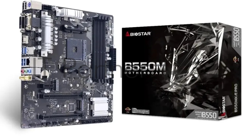 Материнская плата Biostar B550MX/E PRO, RTL {10} (685130)