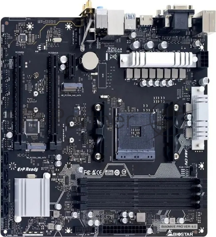Материнская плата Biostar B550MX/E PRO, RTL {10} (685130)