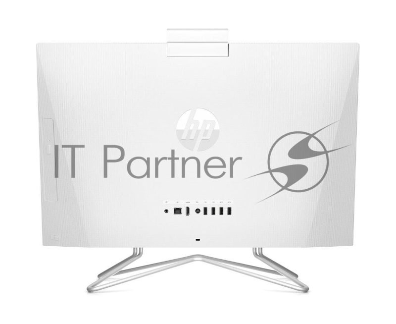 Моноблок/ HP 24-df1064ny AiO 23.8(1920x1080)/Touch/Intel Core i5 1135G7(2.4Ghz)/8192Mb/1000Gb/n Internal Graphics /Cam/WiFi/war 1y/Snow White/FreeDOS + EN kbd